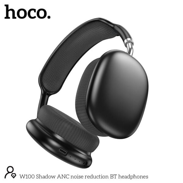 Hoco W100 Shadow ANC Bluetooth Headphone
