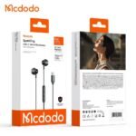 MCDODO HP-4700 Sparkling Handsfree Earphone RGB Light Type-C for iPad, iPhone 15, 16, 17 Pro Max, Stereo Audio Calls