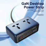 LDNIO SC1 2500W Power Socket Multi-Plug Strip and USB Charging Station with 1 USB-A+2 USB-C Ports Fast Charging