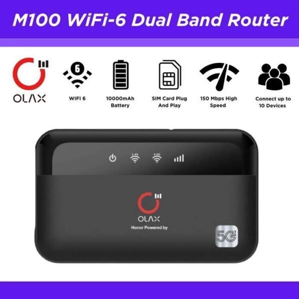 OLAX M100 Sim Supported Pocket Router