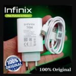 Original Infinix 70W Fast Charger Adapter Buy Nationl gadget bd best price Ultra-Fast Charging for Infinix Note 40 Pro, Zero Flip, Hot 40 Pro | Compatible with Tecno, Realme, Samsung | Safe & Travel-Friendly | Global Voltage Support