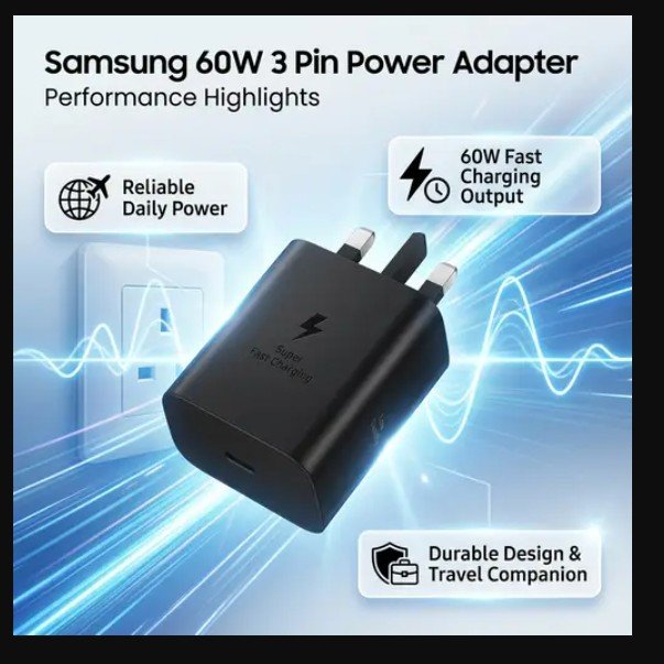 Samsung 60W SuperFast Charger Samsung 60W SuperFast Charger,
