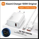 100W Xiaomi Charger Type C Fast Adapter Turbo Charger Cable for Xiaomi 17 15 14 Ultra Pro POCO F8 X7 X8 Pro Redmi K90